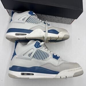 Nike Air Jordan 4 Retro GS Military Blue 2024 Brand New Size 6Y HF4281-141